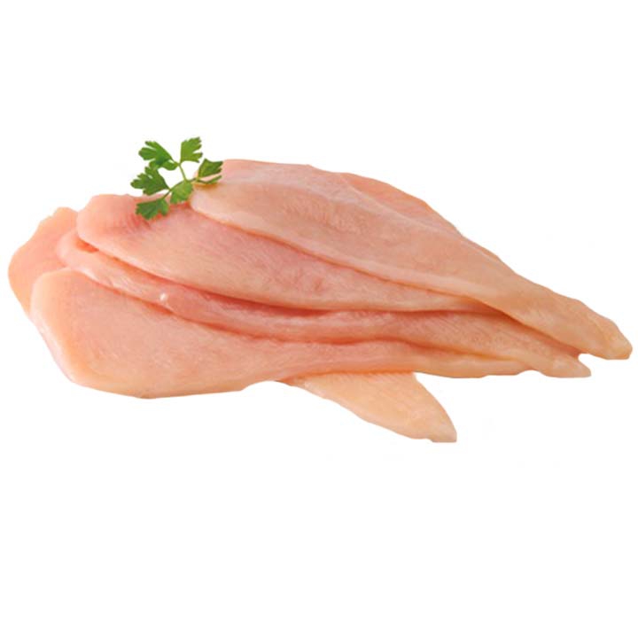 Milanesas de Pollo Fileteadas Finas