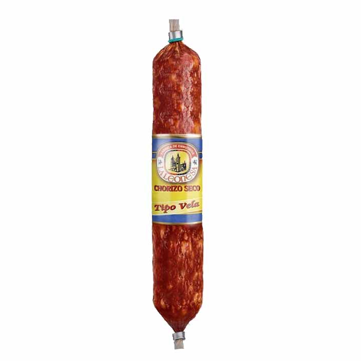 CHORIZO LA LEONESA SECO TIPO VELA KG