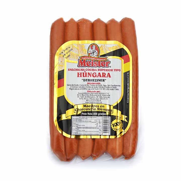SALCHICHA MEISTER DEBRECZINER HUNGARA 420GR