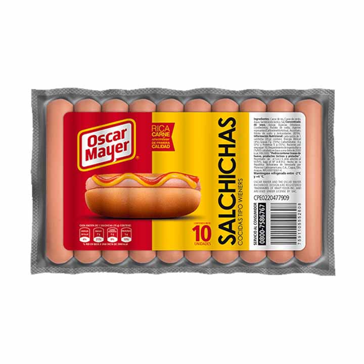 SALCHICHA O. MAYER CORTA 10U