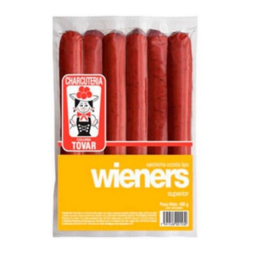SALCHICHA C TOVAR WIENERS 6 UND